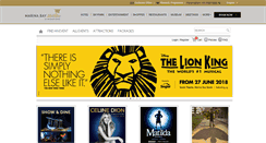 Desktop Screenshot of entertainment.marinabaysands.com